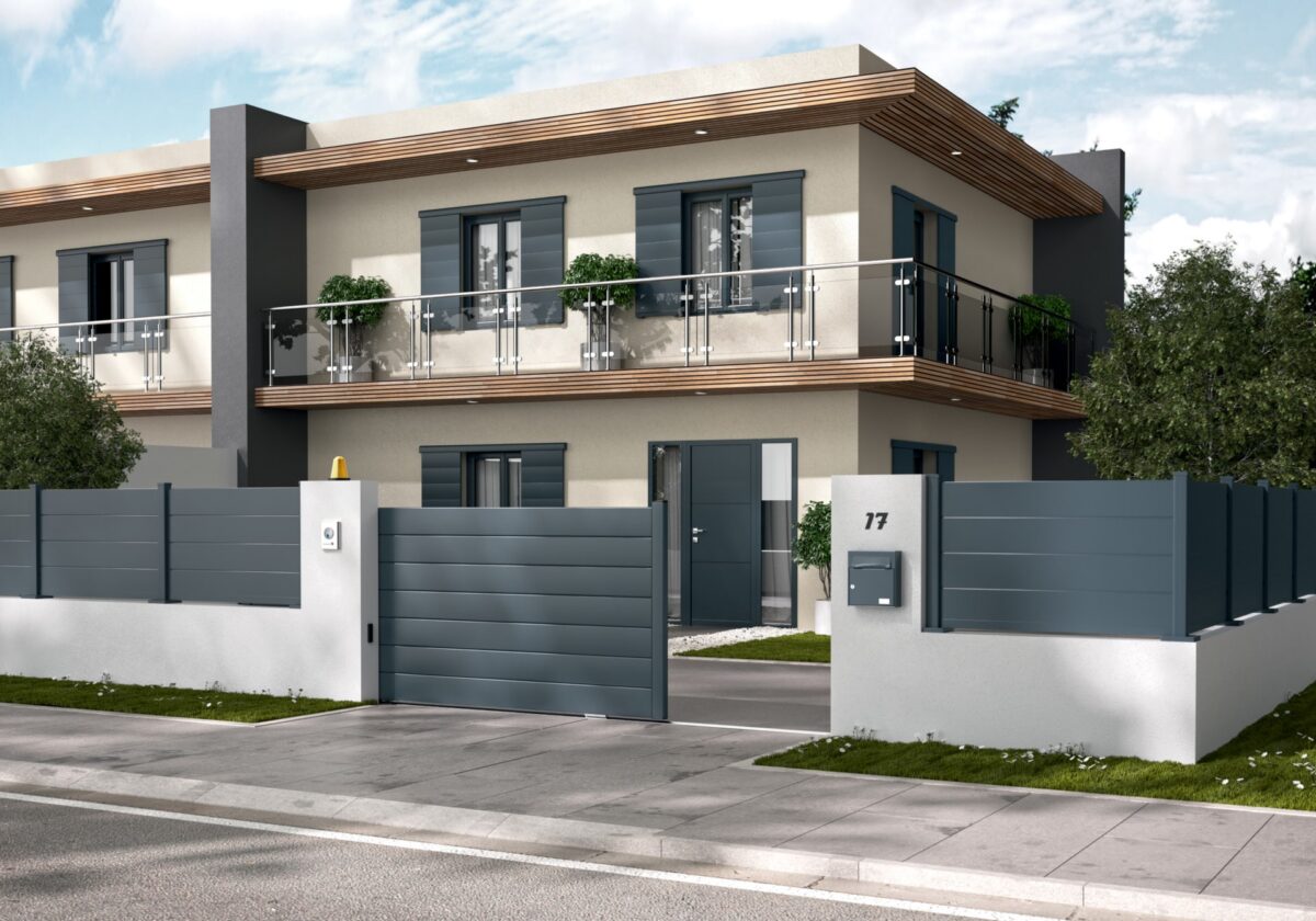 Portail ALU Epure Adelaide FPEE