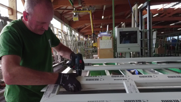 fabrication portes PVC