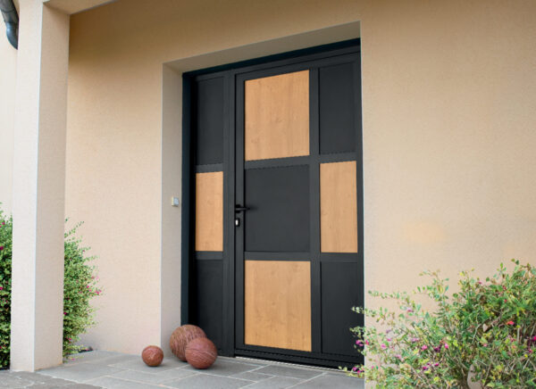 Porte d'entrée ALU Créative contemporaine Graphik 3