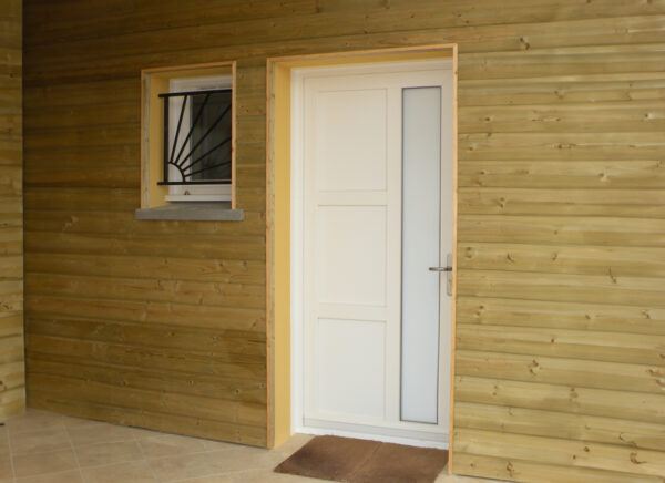 Porte d'entrée PVC Créative Contemporaine Graphik 1