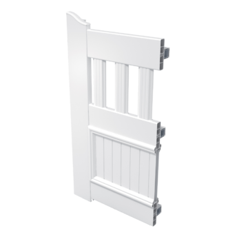 Gamme de portails battants et coulissants PVC