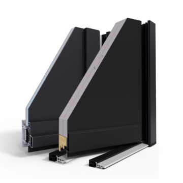 Gamme de portes d'entrée ALU à panneaux et Monobloc aluminium