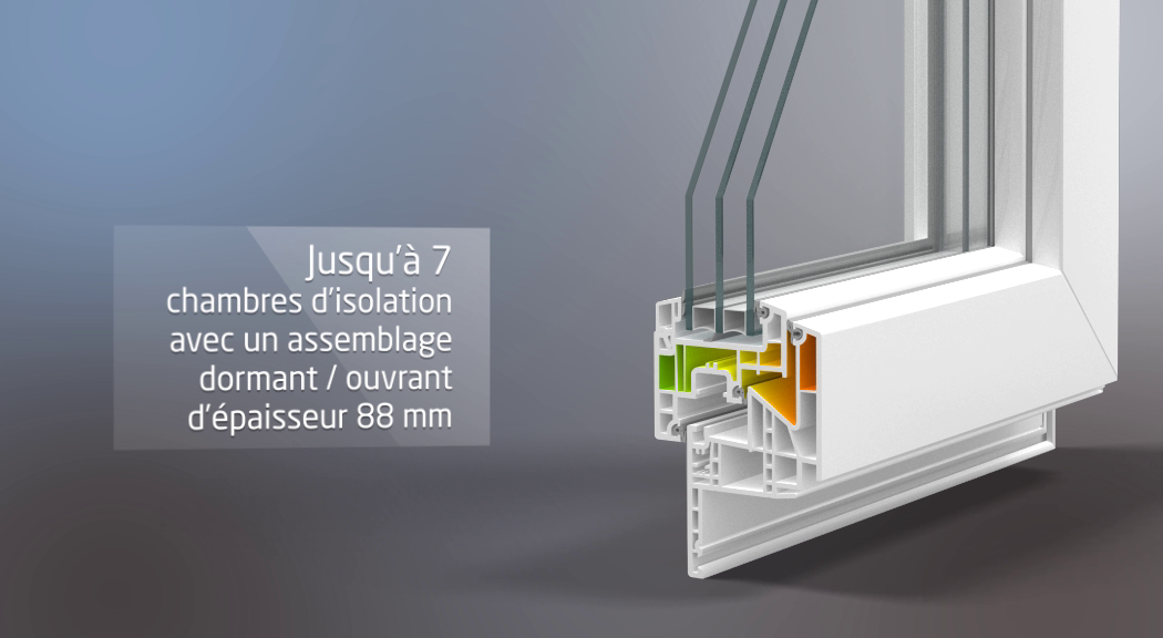 Film de présentation fenêtre rau-fipro Novelia