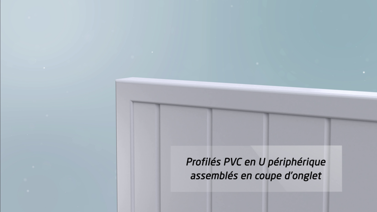 Film de présentation gamme de volets PVC 28 mm