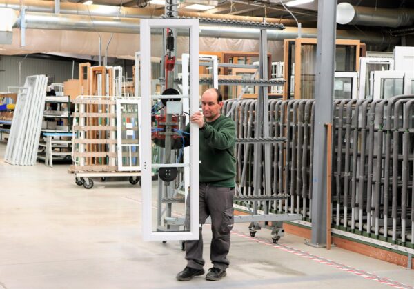 Fabrication de menuiseries bois